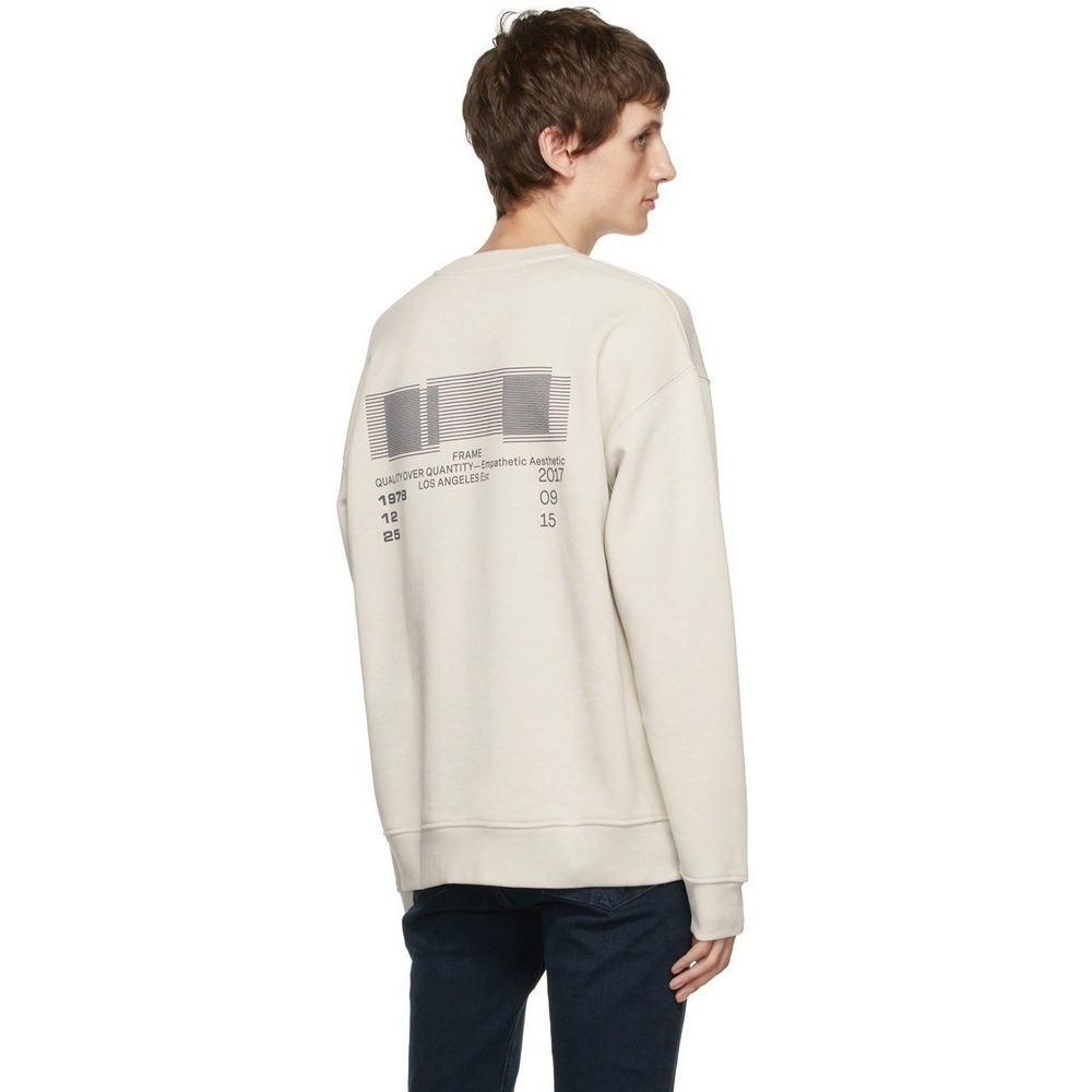 Men's Frame Graphic Crewneck Sweatshirt X-Large Xl